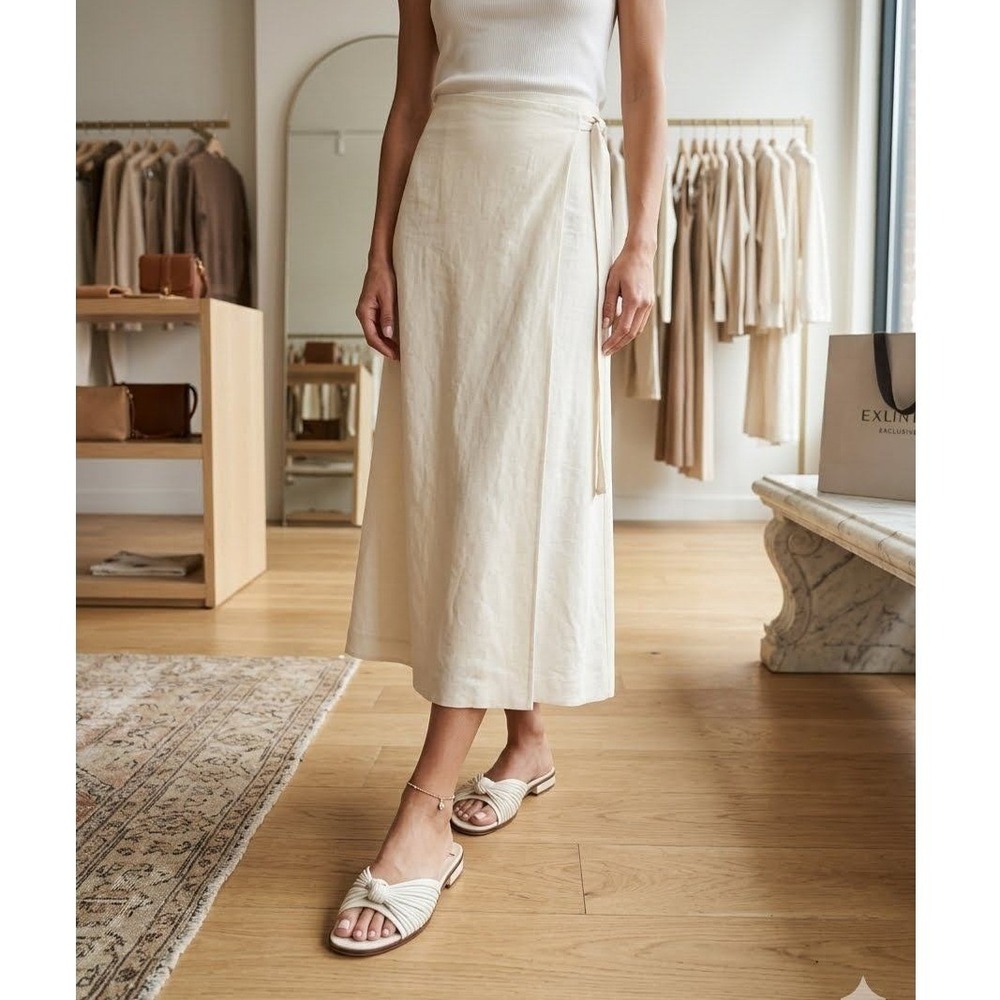 Sam Edelman Ivory Knotted Pleated Slide Sandals Platform Cream Women 9M EUR 39